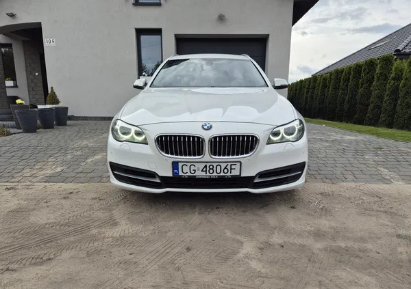 samochody osobowe BMW Seria 5 cena 66900 przebieg: 204600, rok produkcji 2014 z Grudziądz